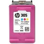 HP 305-3YM61AE/3YM60AE Multipack - Cartuchos de Tinta Originales, Color Negro y Tres Colores
