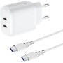 25W Cargador USB C y Cable para Samsung Galaxy A55 5G/A15 A16 A56 A36 A54 A25 A34 A14 A53 A23 A33 A05S A04S A13 A12/S25 S24