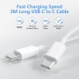 45W Cargador para Samsung Carga Rapida, 45W Cargador USB C Carga Rapida con 2M Cable USB C, Tipo C Carga Rapida para Samsung