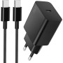 45W Cargador para Samsung Carga Rapida, 45W Cargador USB C Carga Rapida con 2M Cable USB C, Tipo C Carga Rapida para Samsung