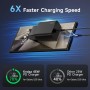 45W Cargador para Samsung Carga Rapida, 45W Cargador USB C Carga Rapida con 2M Cable USB C, Tipo C Carga Rapida para Samsung