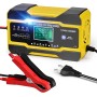 YDBAO Cargador Baterias Coche 12V 10A Cargador de baterías de Coche Inteligente con función de reparación Pantalla LCD y
