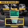 YDBAO Cargador Baterias Coche 12V 10A Cargador de baterías de Coche Inteligente con función de reparación Pantalla LCD y