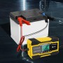 YDBAO Cargador Baterias Coche 12V 10A Cargador de baterías de Coche Inteligente con función de reparación Pantalla LCD y