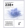 800 Pieza Remaches, pistola clavos de acero manual 7.3 mm, Bajo Ruido, Clavos Abrochador para Fixing Conductos de Cable para