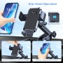 Blukar Soporte Móvil Coche, [Ultra Potente Ventosa] Suporte Telemovel Carro Universal para Parabrisas & Salpicadero, Liberación