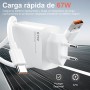 67W Xiaomi cargador rápido Turbo Carga Adaptador de Cargador con cable USB C de 2m para Xiaomi 13T 13 12S Ultra 12 Lite 12X 11T