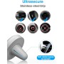 YOSH Soporte Movil Coche Iman, Soporte Magnetico Teléfono Coche para Aire Ventilación, Imanes Mejorados Más Fuertes & Súper