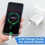 Wonvify Cargador Xiaomi 67W, Cargador de Pared de Carga Rapido para Redmi Note 13 Pro, Xiaomi 14, 13, 12, 12t, 12s, Nota K60,