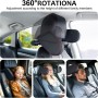 KAEFUYS Reposacabezas Coche Ajustable de 360 ​​​​°para Niños y Adultos Reposacabezas para Automóvil Fácil de Instalary