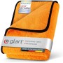 Glart 44WG, paño de microfibra súper absorbente para coche, 60x90 cm, color naranja. Ideal para el cuidado de tu coche, para