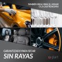 Glart 44WG, paño de microfibra súper absorbente para coche, 60x90 cm, color naranja. Ideal para el cuidado de tu coche, para
