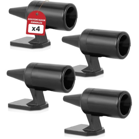 BeWave Super Pack Ahuyentador de Jabalíes para Coche – 4 Unidades | Ultrasonido Repelente para Jabalíes y Otros Animales |
