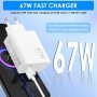 Cargador Xiaomi 67W USB C, Cargador Rápido para Xiaomi 15 14 13T 12 Pro Redmi Note 13 Pro 12 11 Poco X6 X5 F5 F4 con Cable Tipo