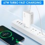 Cargador Xiaomi 67W USB C, Cargador Rápido para Xiaomi 15 14 13T 12 Pro Redmi Note 13 Pro 12 11 Poco X6 X5 F5 F4 con Cable Tipo