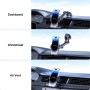 Miracase Soporte Movil Coche [Potente Ventosa], Doble Soporte Metálico para Parabrisas/Salpicadero/Ventilación de Aire, Soporte