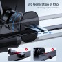 Miracase Soporte Movil Coche [Potente Ventosa], Doble Soporte Metálico para Parabrisas/Salpicadero/Ventilación de Aire, Soporte