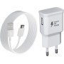 Cargador Tipo C para Samsung Carga Rapida, Enchufe USB con Cable USB C 2m Compatible con Samsung Galaxy S21 S20 S10 S9 S8 A05S