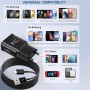 Cargador Tipo C para Samsung Carga Rapida, Enchufe USB con Cable USB C 2m Compatible con Samsung Galaxy S21 S20 S10 S9 S8 A05S