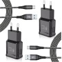 Cargador Tipo C para Samsung Carga Rapida, Enchufe USB con Cable USB C 2m Compatible con Samsung Galaxy S21 S20 S10 S9 S8 A05S