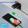 Cargador Tipo C para Samsung Carga Rapida, Enchufe USB con Cable USB C 2m Compatible con Samsung Galaxy S21 S20 S10 S9 S8 A05S