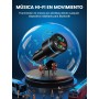 Mohard Transmisor FM Bluetooth Coche 5.3, Metal PD 30W & QC3.0 18W Cargador Coche Rápido, Manos Libres Receptor Música Bluetooth