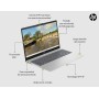 HP 15-fd0191ns - Ordenador portátil de 15.6" FHD (Intel Core i7-1355U, 16GB RAM, 1TB SSD, Intel Iris Xe Graphics, Sin Sistema