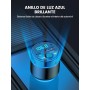 Mohard Transmisor FM Bluetooth Coche 5.3, Metal PD 30W & QC3.0 18W Cargador Coche Rápido, Manos Libres Receptor Música Bluetooth