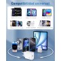 30W Cargador USB C Carga Rapida PD Enchufe para iPhone 16/16e/15 Pro MAX/Plus, iPad Pro 13/11/12.9, iPad 10, Air 13/11, Cargador