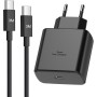 45W Cargador USB C Carga Rapida para Samsung Galaxy S25/S25+/S25 Ultra/S24/S24 Ultra/S23/S23 Ultra/S22/S21/A55/A54/A16/A15/A14,
