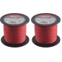 Connex COX781547 - Cordel guía de albañil (1,7 mm, 100 m, peso soportado 60 kg máx.), color rojo