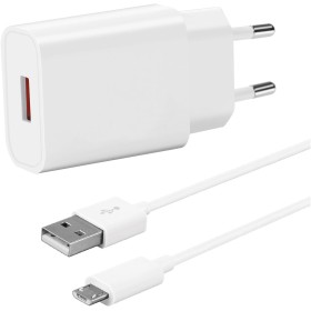 ZLONXUN Cargador rápido para Samsung Galaxy A10/S7/S7 Edge/S6/J7/J5/J3/S6 Edge,Xiaomi Redmi 12C/9C/9A/A2/A1/7A/6A/S2, Cargador