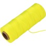 Goldblatt Cuerda de Albañil 18 x 153 m, Hilo de Albañil de Nailon Trenzado, Cordón Trenzado de Nylon de Amarillo Fluorescente,