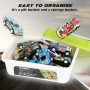 MXTIMWAN Coches Juguete, 21 Piezas Micro Machines Cars, Coche de Carreras Clásico con Organizador, Coches de Juguete Metalicos,
