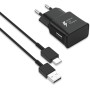 Cargador rápido USB Samsung, para Samsung Galaxy A12 A13 A14 M13 M12 A22 A51 A52 A53 A54 5G A23 A33 A34 A05S, S20 S10 S10+ S9 S8