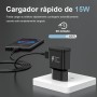 Cargador rápido USB Samsung, para Samsung Galaxy A12 A13 A14 M13 M12 A22 A51 A52 A53 A54 5G A23 A33 A34 A05S, S20 S10 S10+ S9 S8