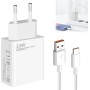 Huybaa 33W Cargador Rapido para Xiaomi con Cable USB Tipo C de 2M, Cargador de Pared Carga Turbo Tipo C, Adaptador Turbo Charger