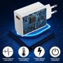 Huybaa 33W Cargador Rapido para Xiaomi con Cable USB Tipo C de 2M, Cargador de Pared Carga Turbo Tipo C, Adaptador Turbo Charger