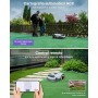 ANTHBOT Genie Robot Cortacésped Sin Cable Perimetral MAX. 900m², Full Band RTK & 4 Ojos 3D Vision, Gestión de 20+ Zonas,