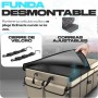 FORTEM Organizador de Maletero Coche y SUV - Organizador de Coche para Almacenamiento - Caja Plegable con 2 Compartimentos