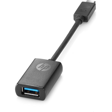 HP Adaptador de Red USB-C a RJ45 con LED de Estado (Windows 10, Windows 11) Negro
