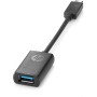 HP Adaptador de Red USB-C a RJ45 con LED de Estado (Windows 10, Windows 11) Negro