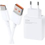 EuAcesry Cargador Xiaomi 33W Carga Rapida y Cable USB C 2M, Cargador de Pared Carga Turbo Tipo C para Xiaomi Redmi 14, 13, 12,