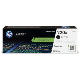 HP 220X W2200X, Negro, Cartucho de tóner Original, de 7400 páginas, para impresoras HP LaserJet Pro 4202, 4302