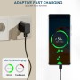 Cargador Tipo C Carga Rapida, con Cable USB C 2M, Enchufe para Samsung Galaxy A54 A53 A34 A33 A20e A14 A13 5g M54 M53 M34 M33