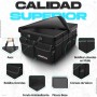 FORTEM Organizador de Maletero Coche y SUV - Caja Plegable con 3 Compartimentos Extra Grande con Bolsa Nevera - Base