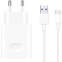 Tech. Huawei Cargador CP404 / Cable USB C/Carga Rápida 22.5w, Blanco