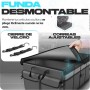 FORTEM Organizador de Maletero Coche y SUV - Caja Plegable con 3 Compartimentos Extra Grande con Bolsa Nevera - Base