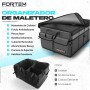 FORTEM Organizador de Maletero Coche y SUV - Caja Plegable con 3 Compartimentos Extra Grande con Bolsa Nevera - Base