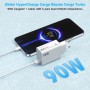 90W Cargador y Cable USB C para Xiaomi Poco X7 Pro F7 F6 5G HyperCharge Carga Turbo Adaptador 1 Metro Cable 6A Rapida Carga